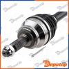 Demi-Arbre de Transmission MTM avant droite pour MITSUBISHI | NPW-MS-092